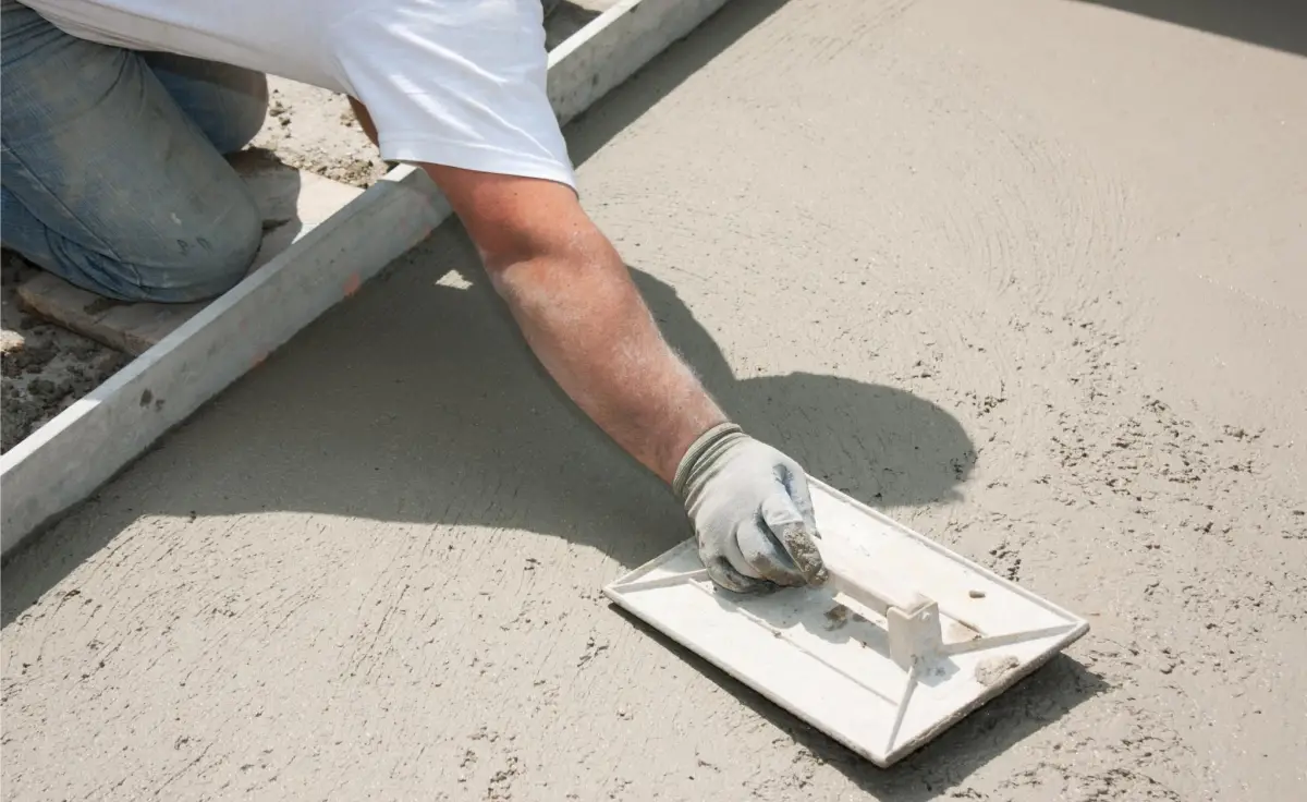 Construction terrasse béton Pléhédel